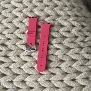 Hot pink watch band for Apple Watch